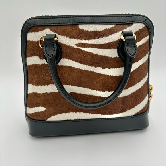 RARE NEW Gucci Zebra Print Horsebit Bag - Picture 4 of 11